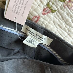 Banana republic grey slacks
